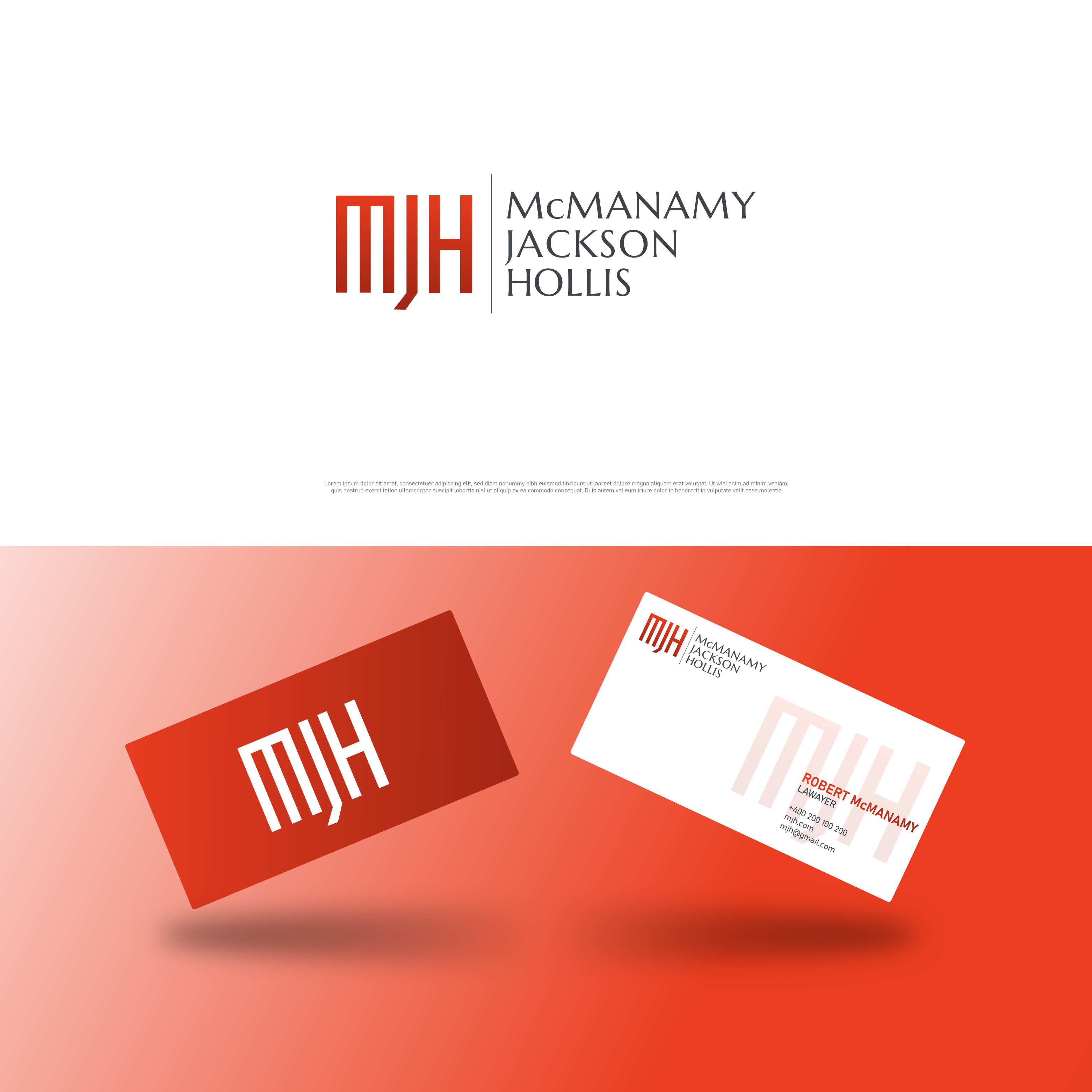 Logo Design by lena6 for McManamy Jackson Hollis | Design #27785768