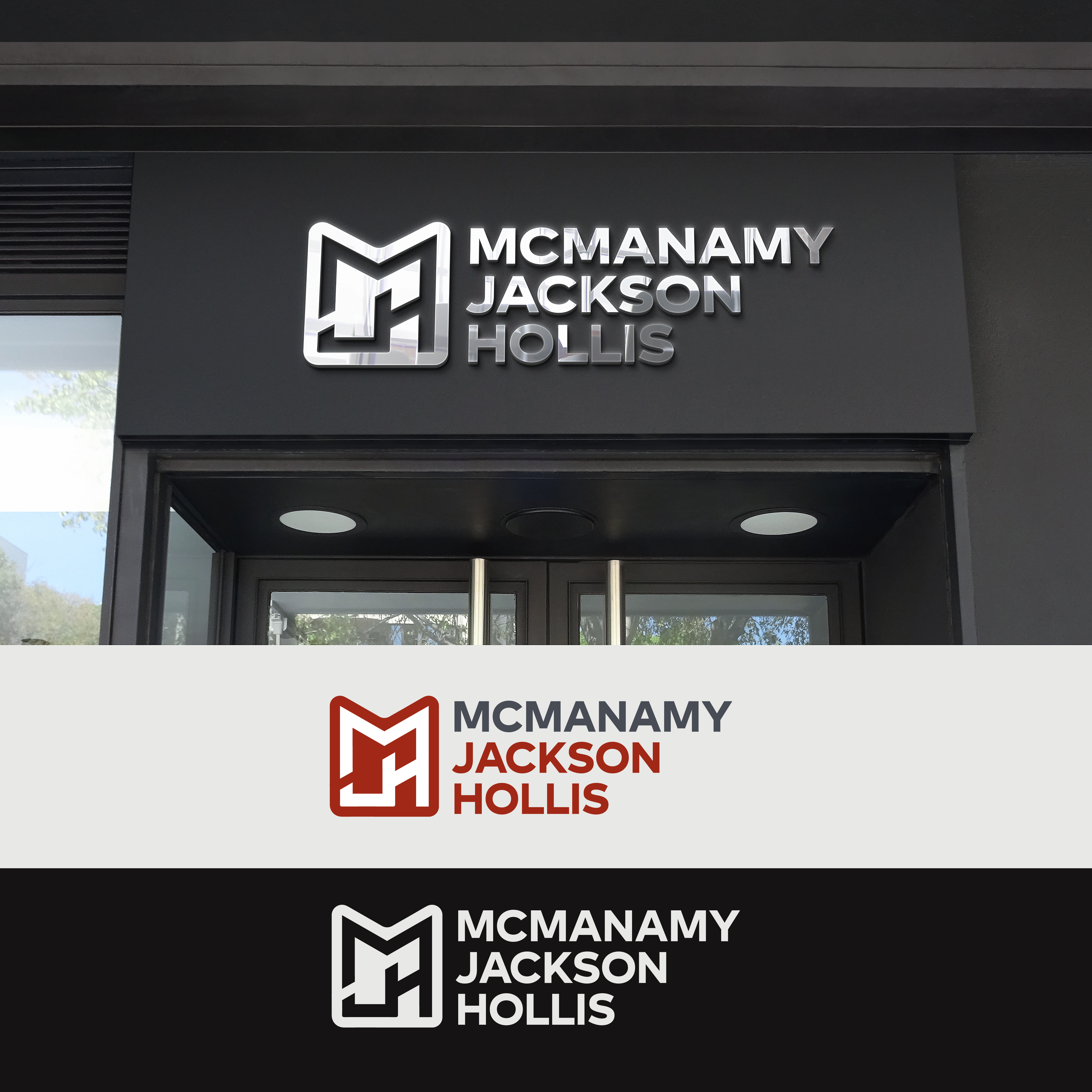 Logo Design by Jose Lopez ( Verified Pro Designer ) for McManamy Jackson Hollis | Design #27793028