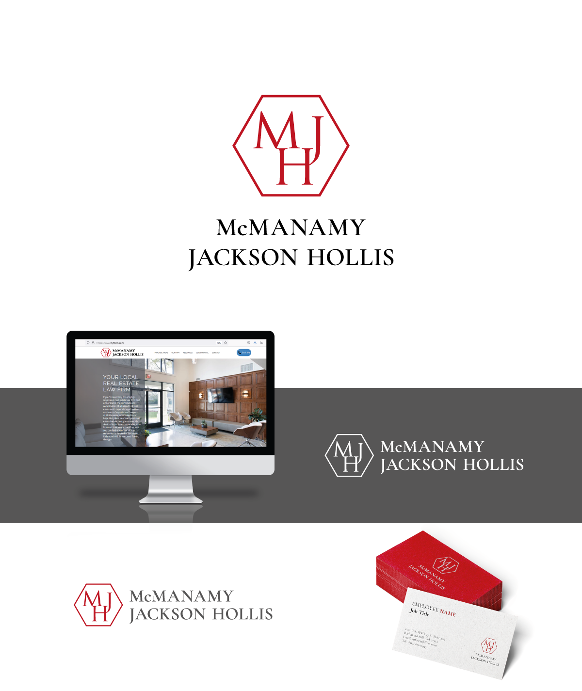 Logo Design by Lilie for McManamy Jackson Hollis | Design #27787728