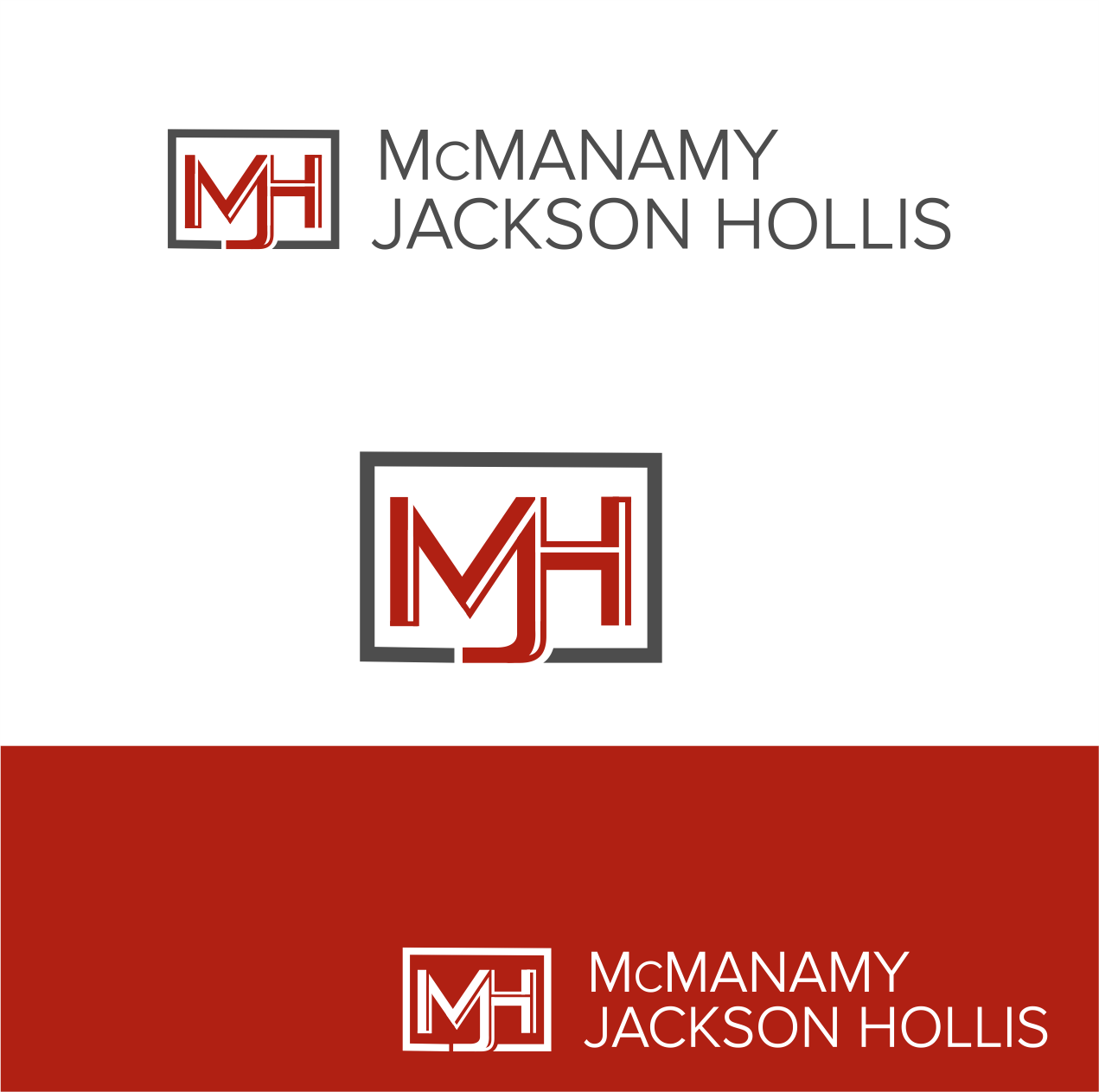 Logo Design by sanalkumar for McManamy Jackson Hollis | Design #27791974