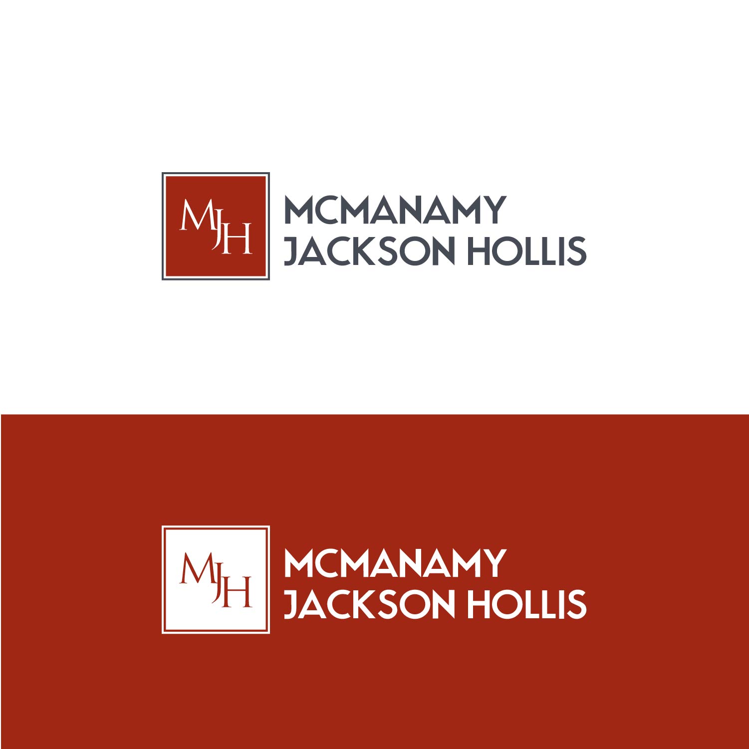 Logo Design by ErrAr for McManamy Jackson Hollis | Design #27790787