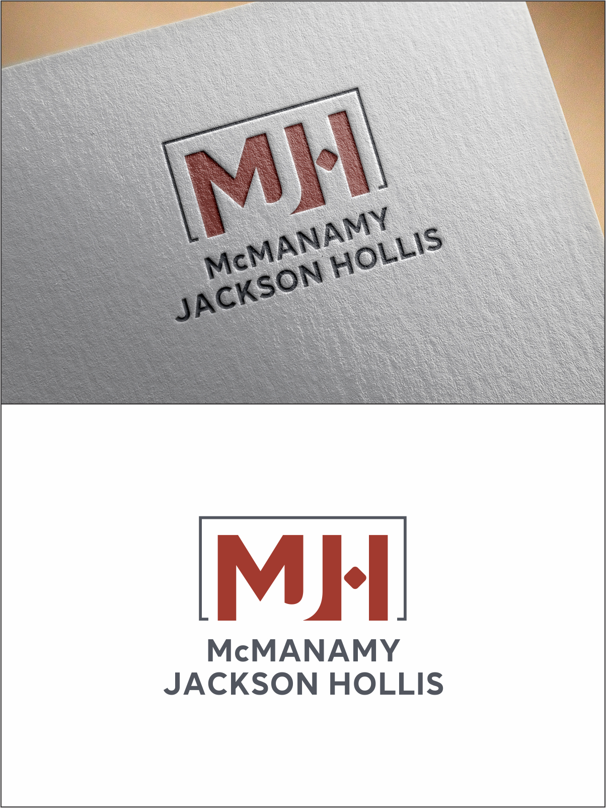 Logo Design by Robert Macwan for McManamy Jackson Hollis | Design #27792554
