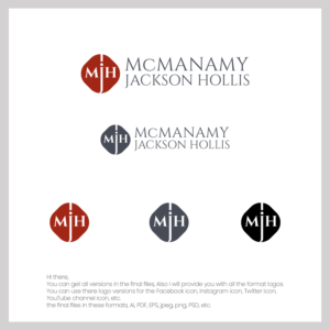 Logo Design by MG.graphics for McManamy Jackson Hollis | Design: #27786813