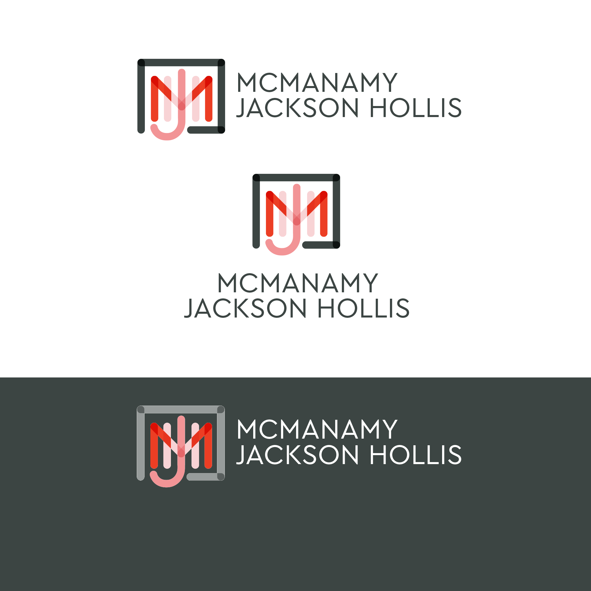 Logo Design by Raylene Johnston for McManamy Jackson Hollis | Design #27781988