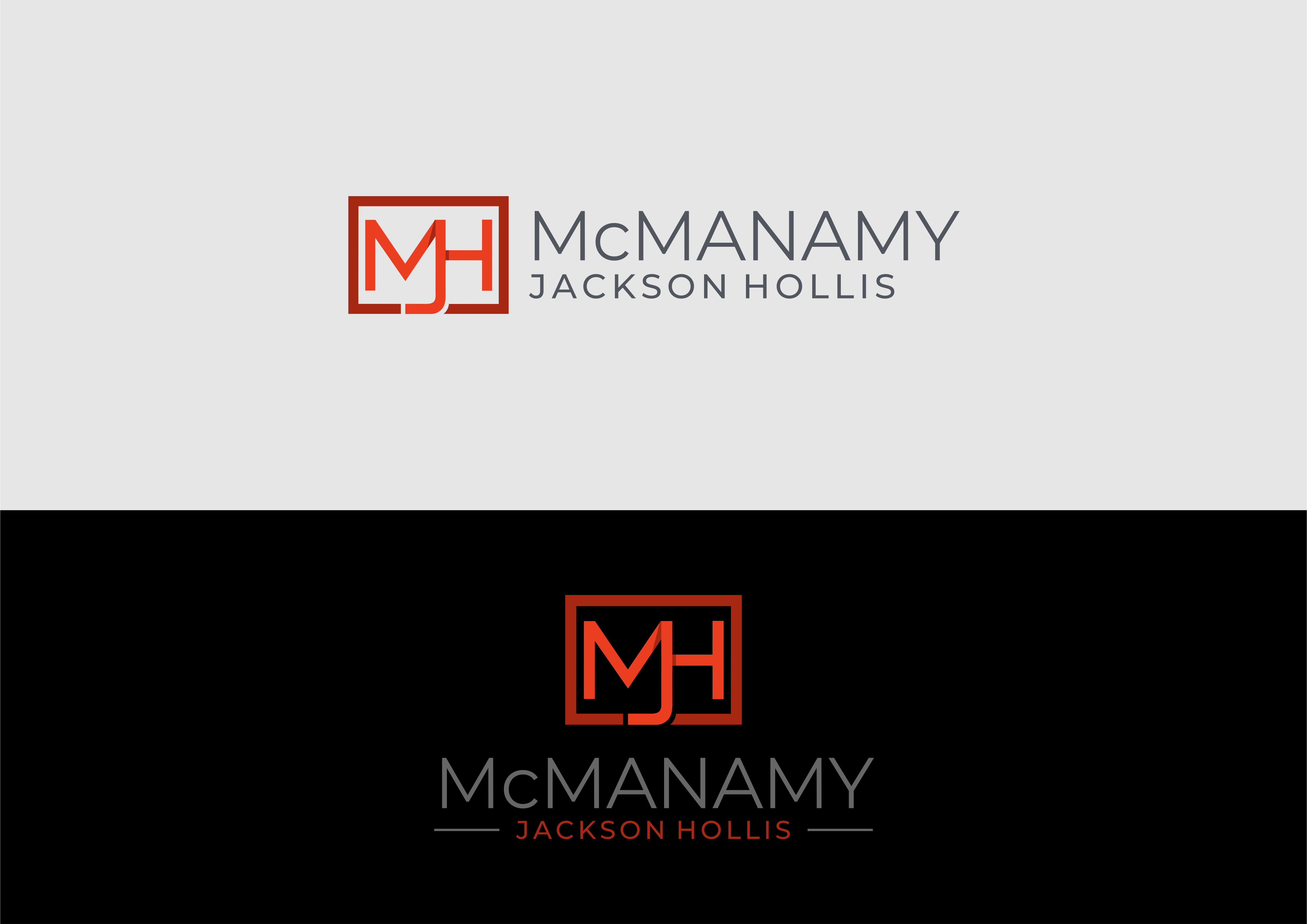 Logo Design by graphics1 for McManamy Jackson Hollis | Design #27799982