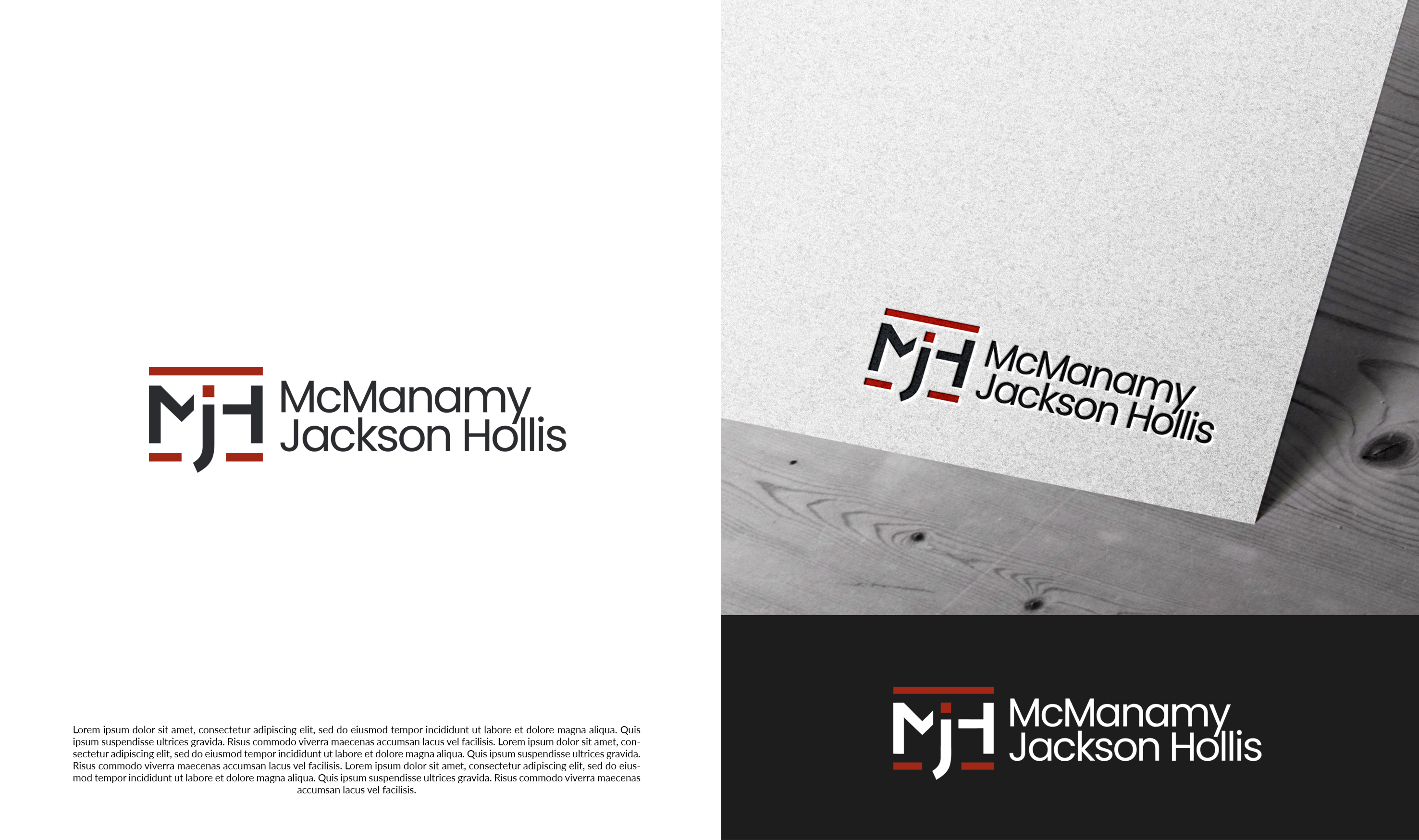 Logo Design by christianpoetoe for McManamy Jackson Hollis | Design #27785808