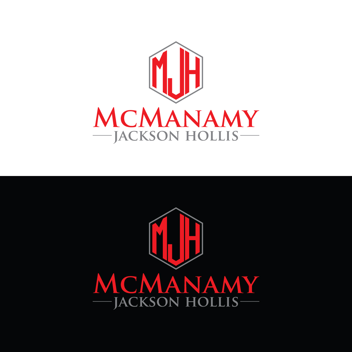 Logo Design by prodesigns99 for McManamy Jackson Hollis | Design #27783491
