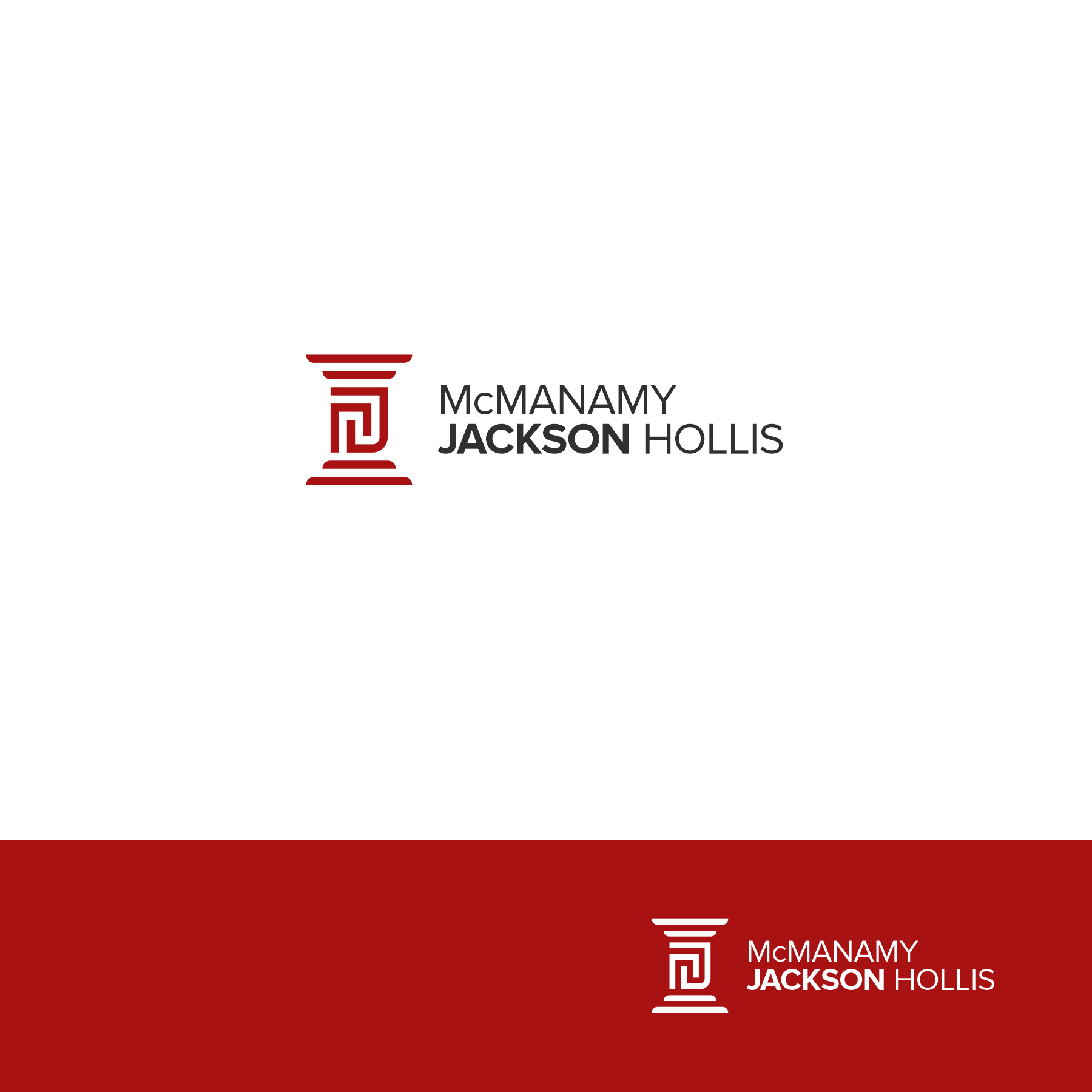 Logo Design by Artgo for McManamy Jackson Hollis | Design #27796723