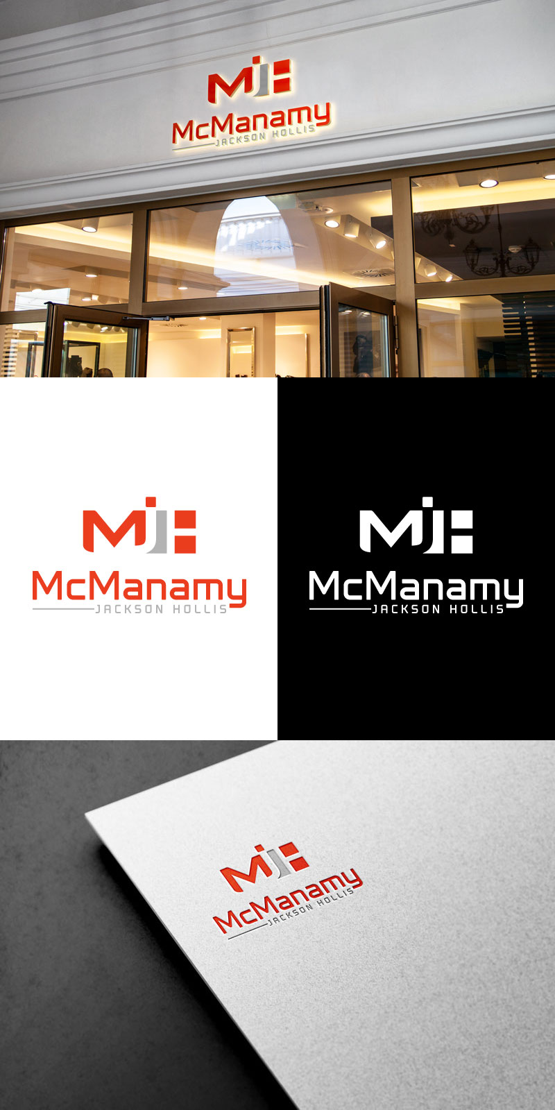 Logo Design by Runner247 for McManamy Jackson Hollis | Design #27792711