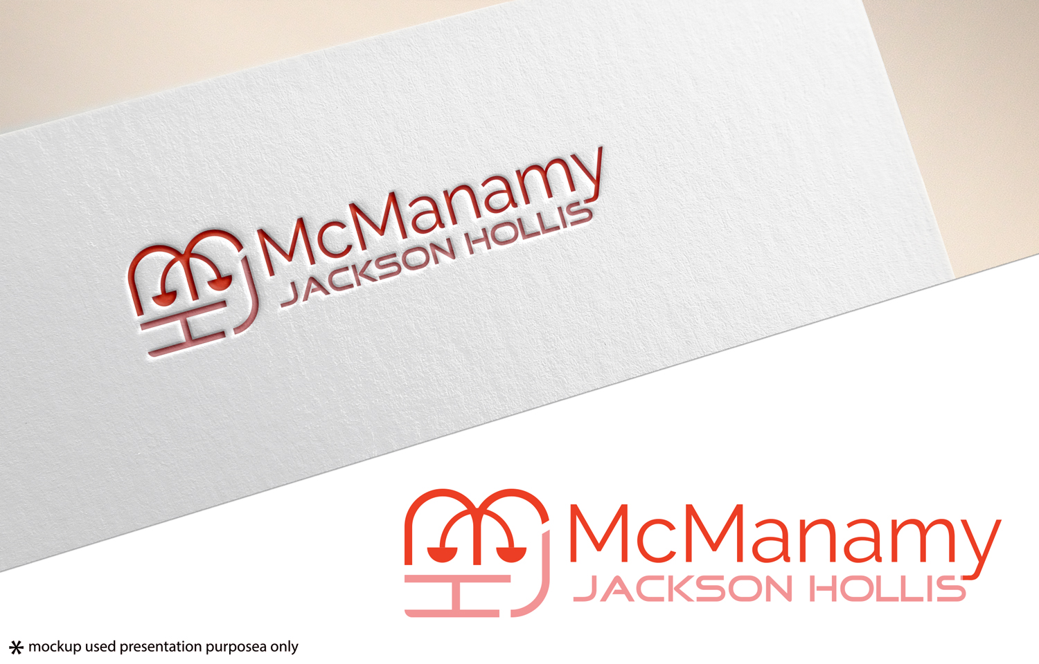 Logo-Design von Rubia@ für McManamy Jackson Hollis | Design #27784965