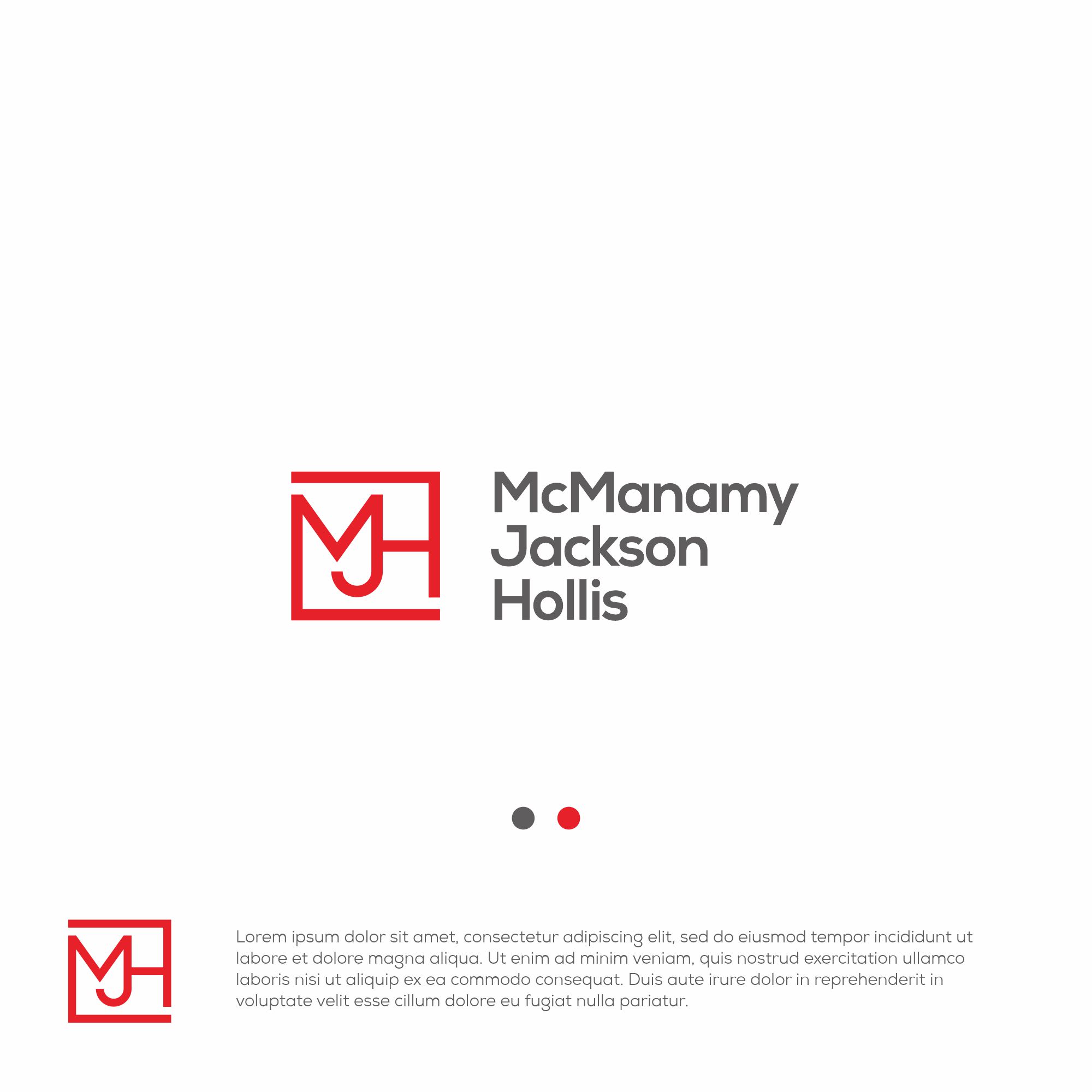 Logo Design by ArtTam for McManamy Jackson Hollis | Design #27793347