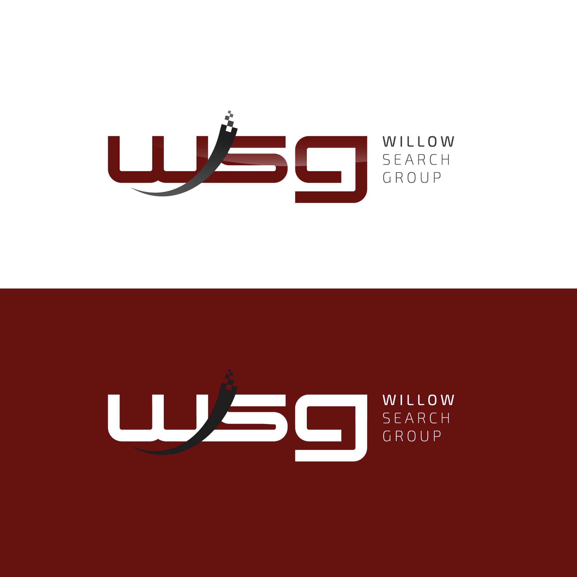 Logo Design by Publik Logo for Willow Search Group | Design #27781820