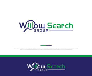 Logo Design by ecorokerz for Willow Search Group | Design: #27783319