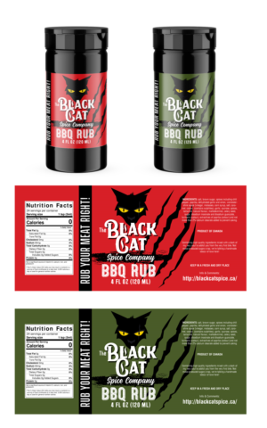 Design de Logo par Sergio Coelho pour The Black Cat Spice Company | Design : #27811714