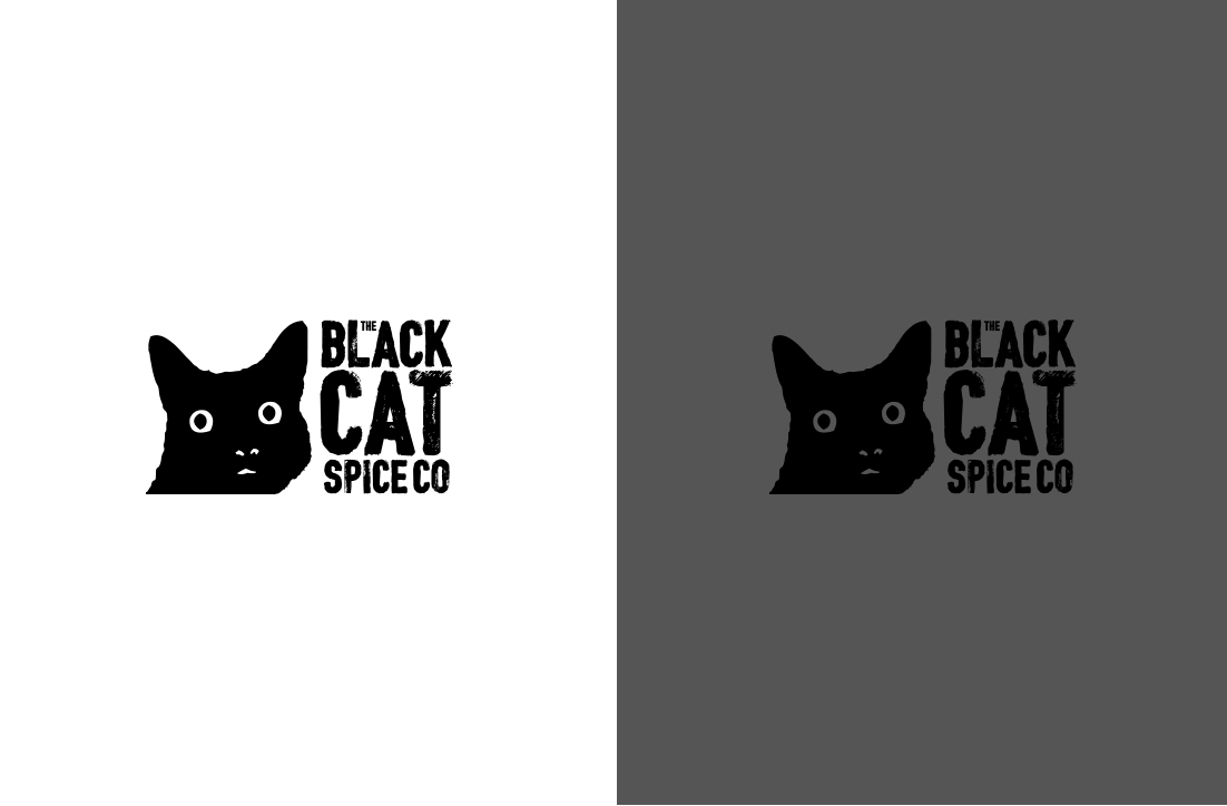Logo Design by GLDesigns for The Black Cat Spice Company | Design #27791103