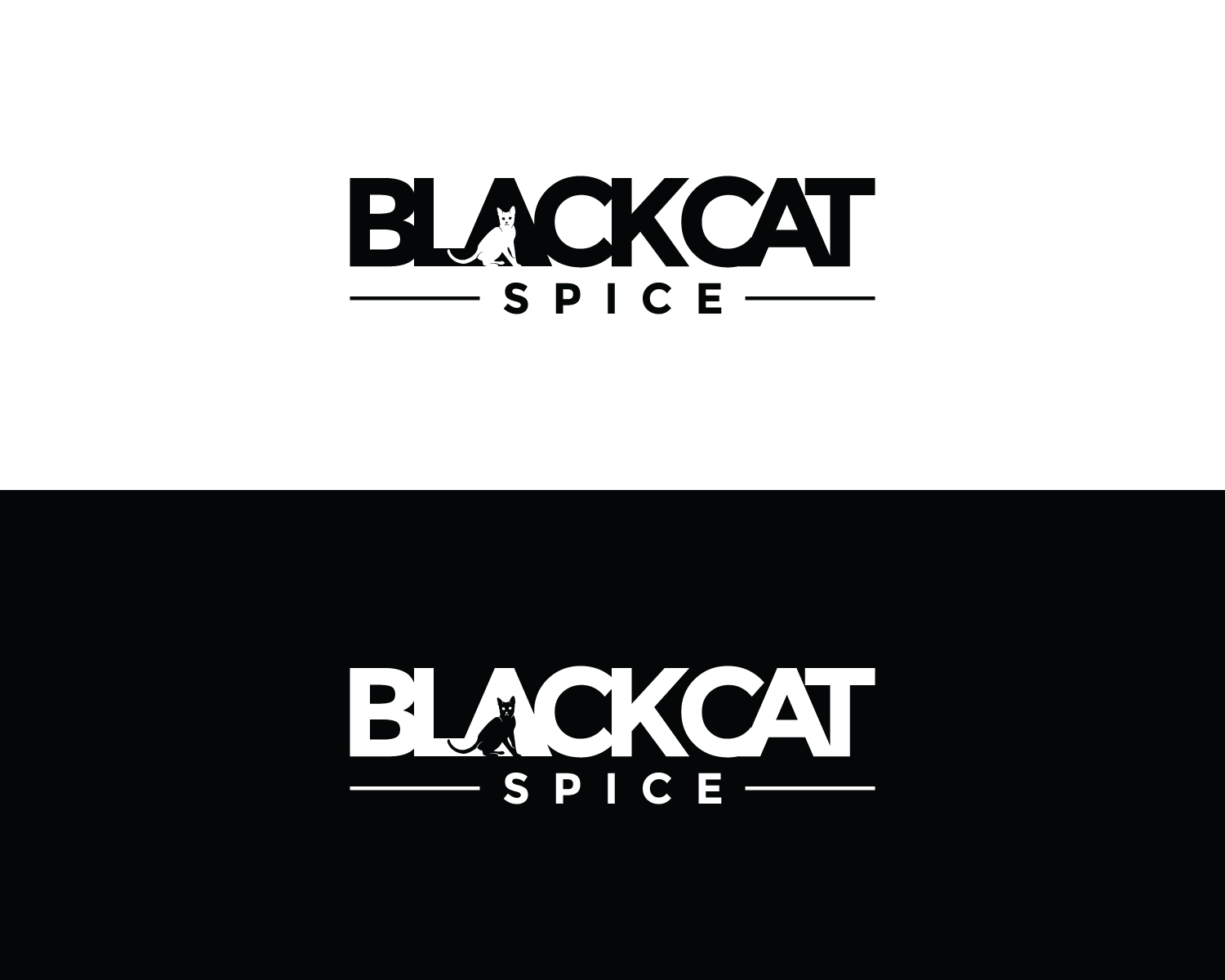 Logo Design by MAWBM for The Black Cat Spice Company | Design #27810513