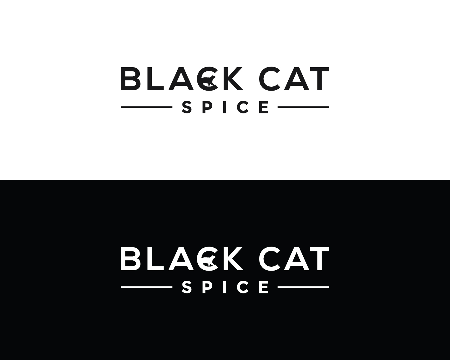 Logo Design by MAWBM for The Black Cat Spice Company | Design #27846122