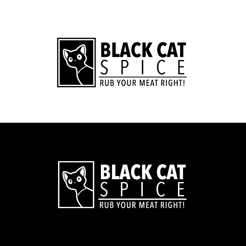 Logo Design by Julian Jabez 07 for The Black Cat Spice Company | Design #27802808