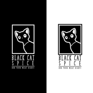 Logo Design by Julian Jabez 07 for The Black Cat Spice Company | Design: #27813494