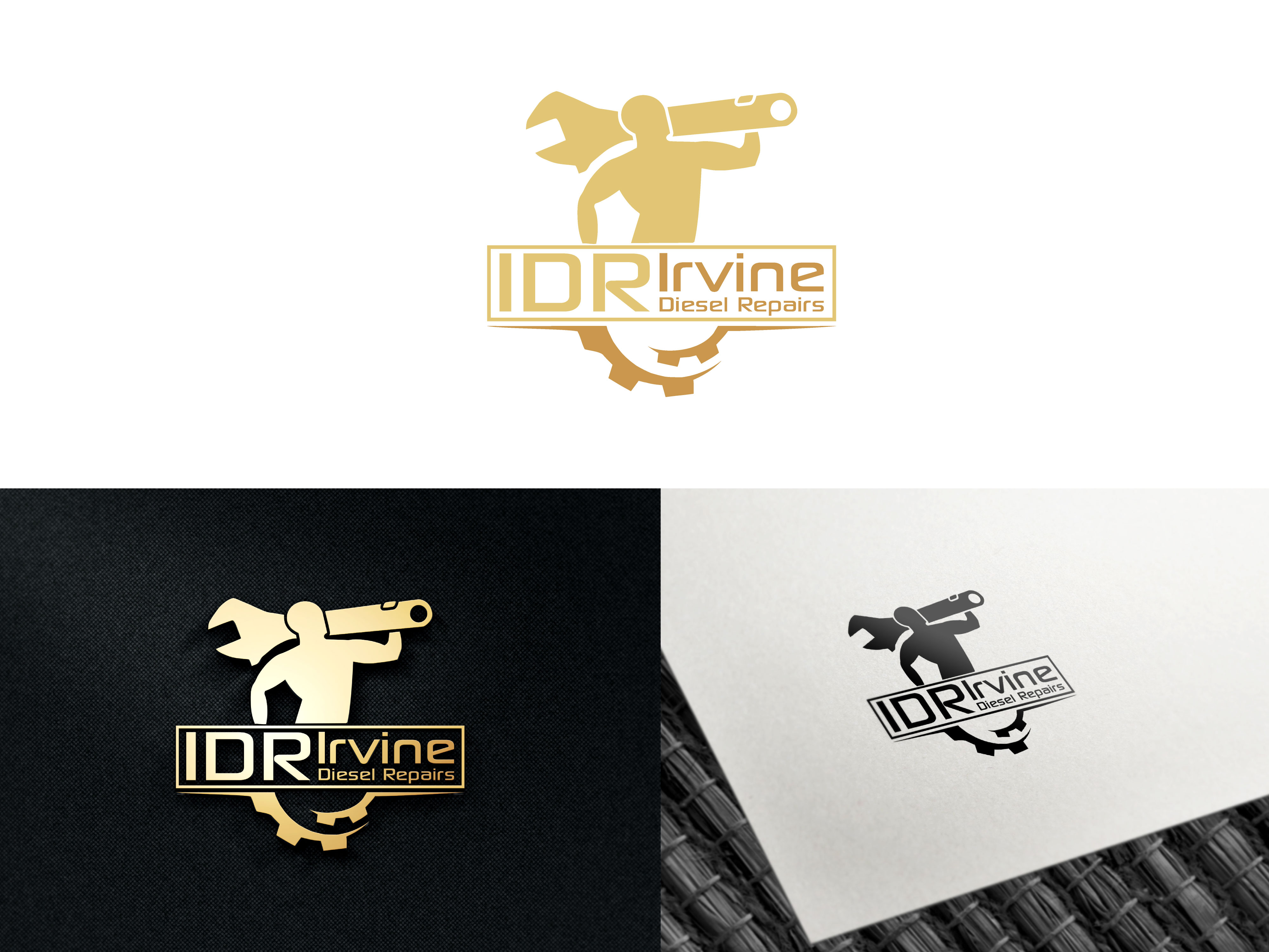 Logo Design by Hieroglyphics for Irvine Diesel Repairs Pty Ltd | Design #27796302