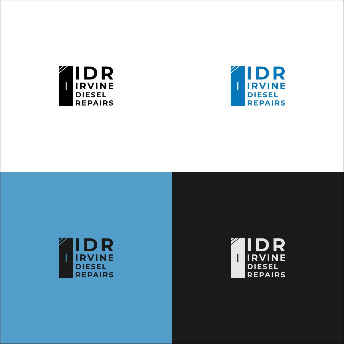 Logo Design by radityahermanto 2 for Irvine Diesel Repairs Pty Ltd | Design #27786361