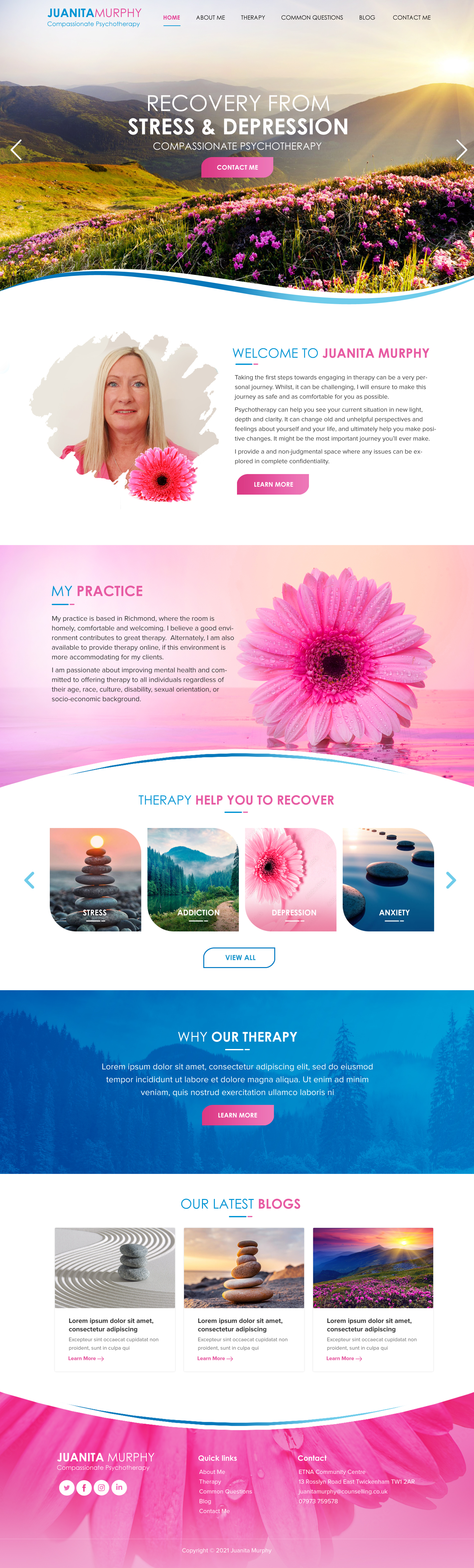 Web-Design von Blue Sparrow für dieses Projekt | Design #27801972