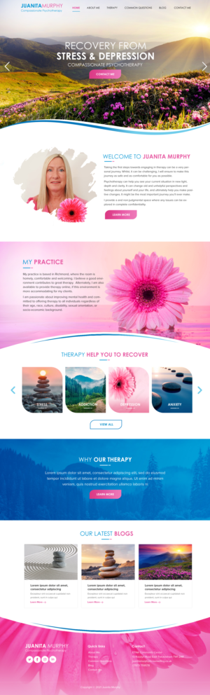 Web Design by Blue Sparrow for this project | Design: #27801972