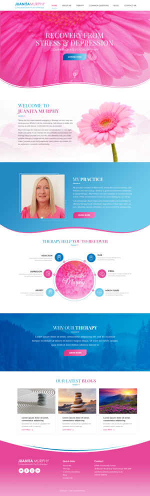 Web Design by Blue Sparrow for this project | Design: #27801974