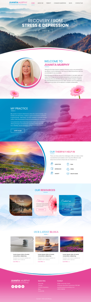 Web Design by Blue Sparrow for this project | Design: #27801975