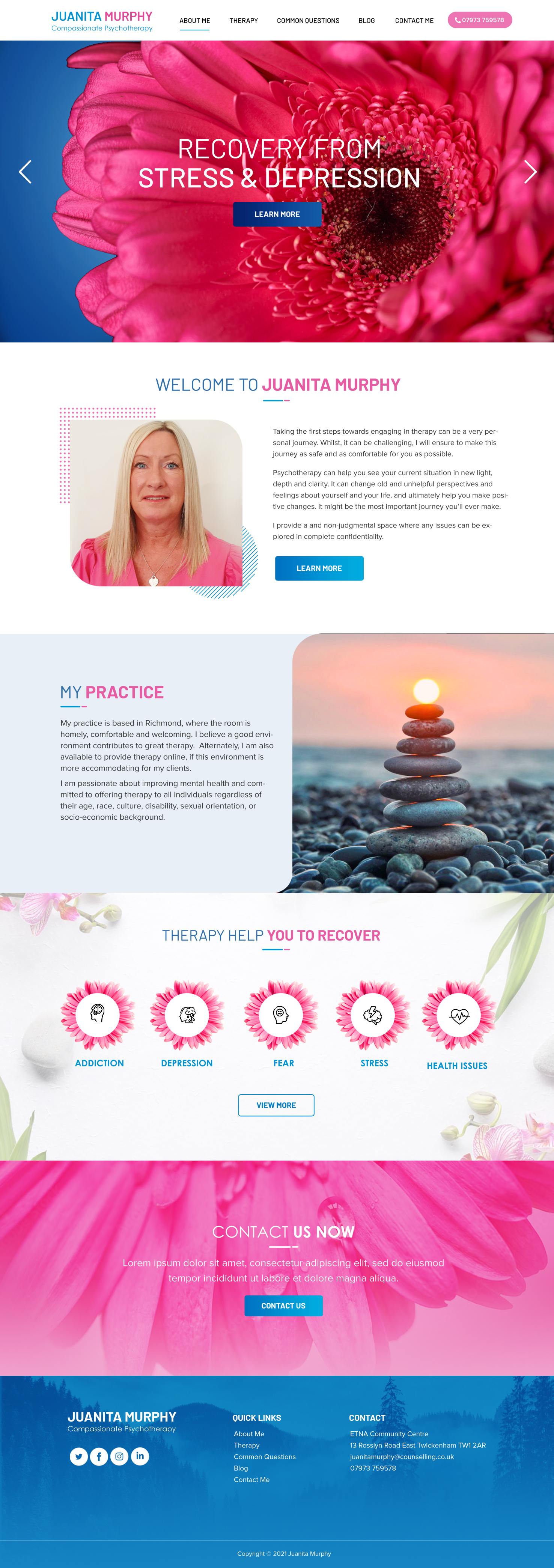 Web Design by Blue Sparrow for this project | Design #27805081