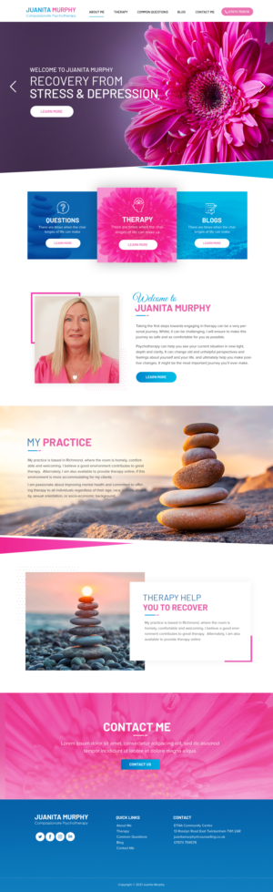 Web Design by Blue Sparrow for this project | Design: #27842497