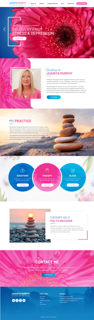 Web Design by Blue Sparrow for this project | Design: #27842498