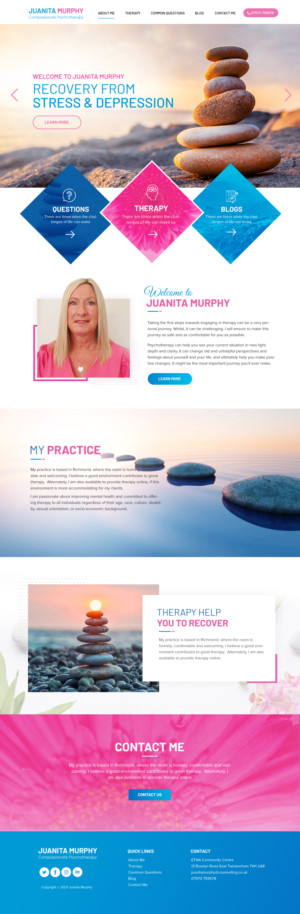 Web Design by Blue Sparrow for this project | Design: #27842500