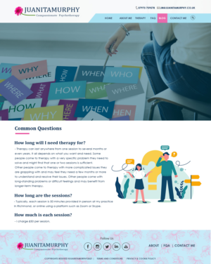 Web Design by Chinmayees for this project | Design: #27825539