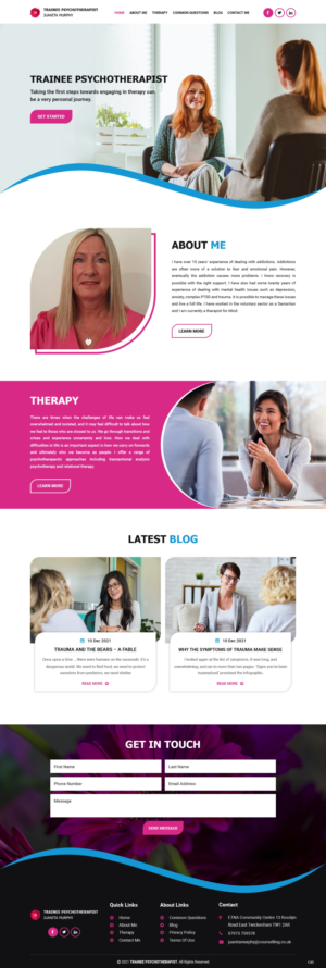 Web Design by pb for this project | Design: #27792339