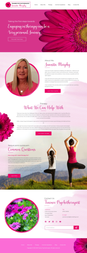 Web Design by pb for this project | Design: #27792340