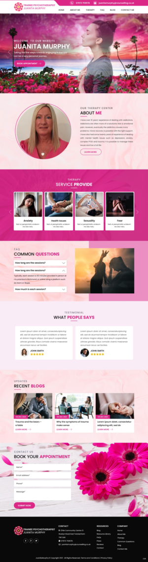 Web Design by pb for this project | Design: #27792341