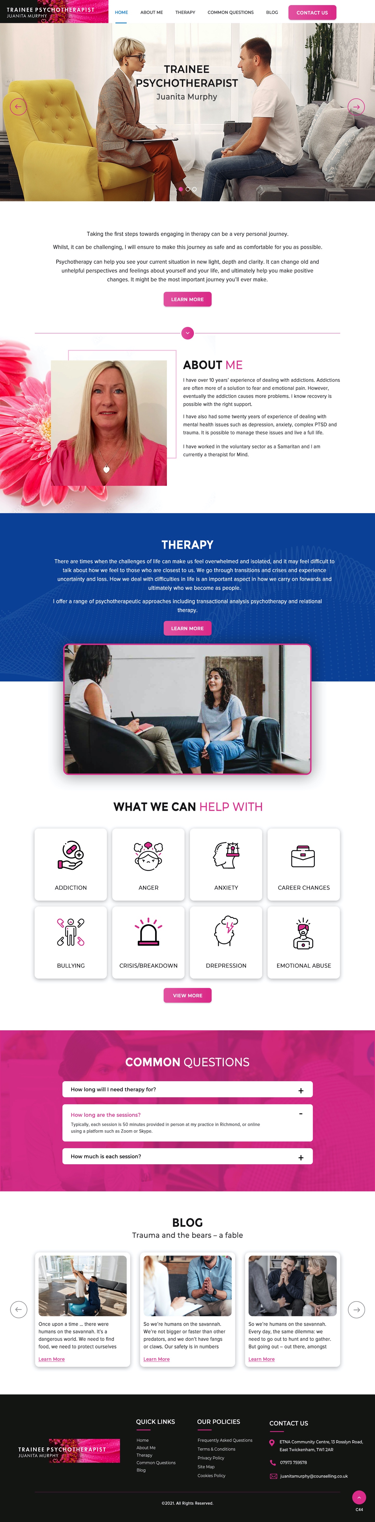 Web Design by pb for this project | Design #27792342