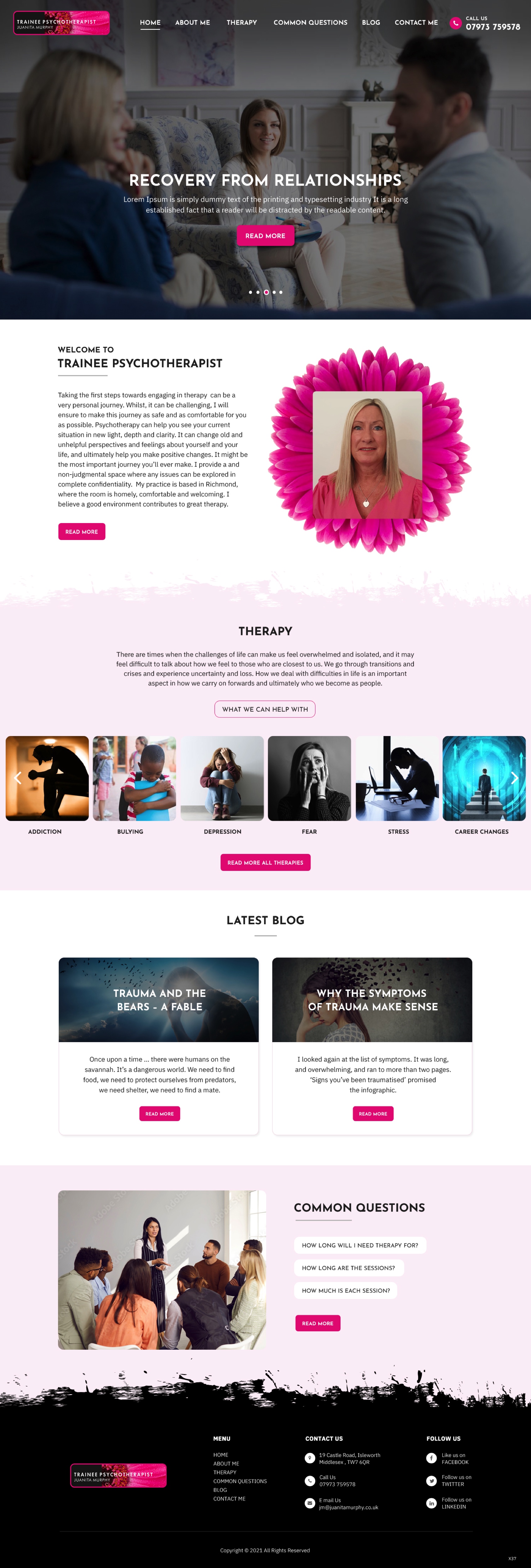 Web Design by pb for this project | Design #27792345