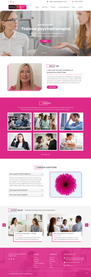 Web Design by pb for this project | Design: #27797147