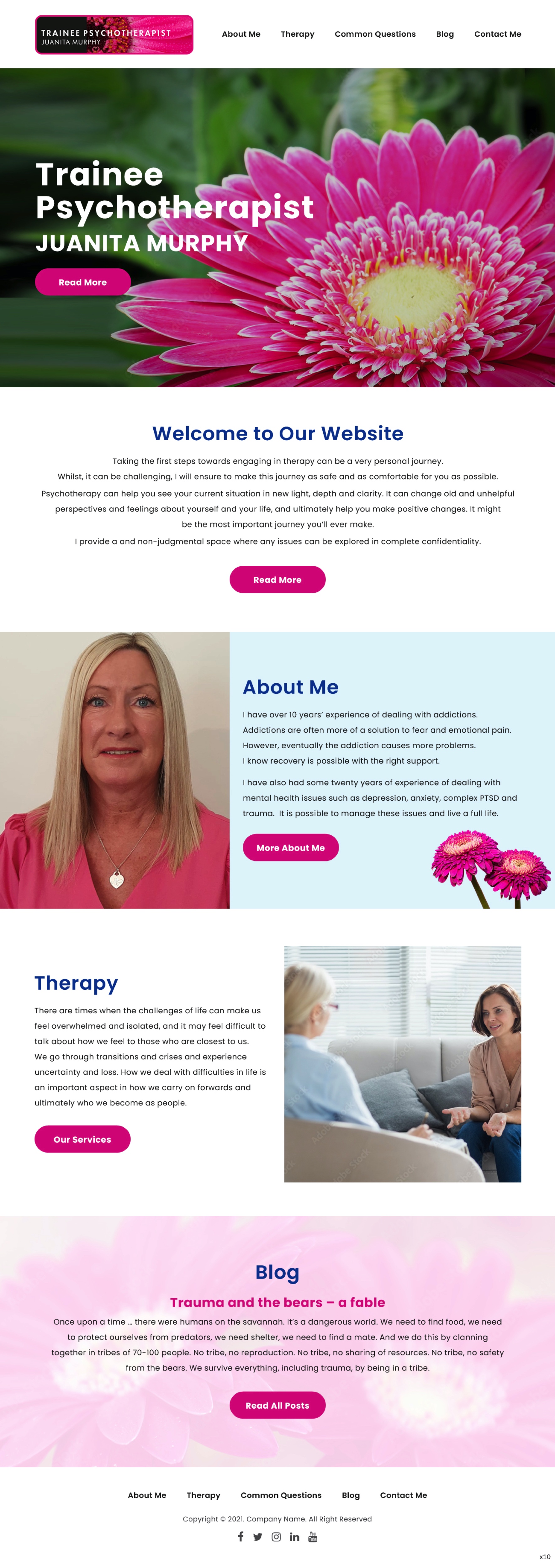 Web Design by pb for this project | Design #27805410