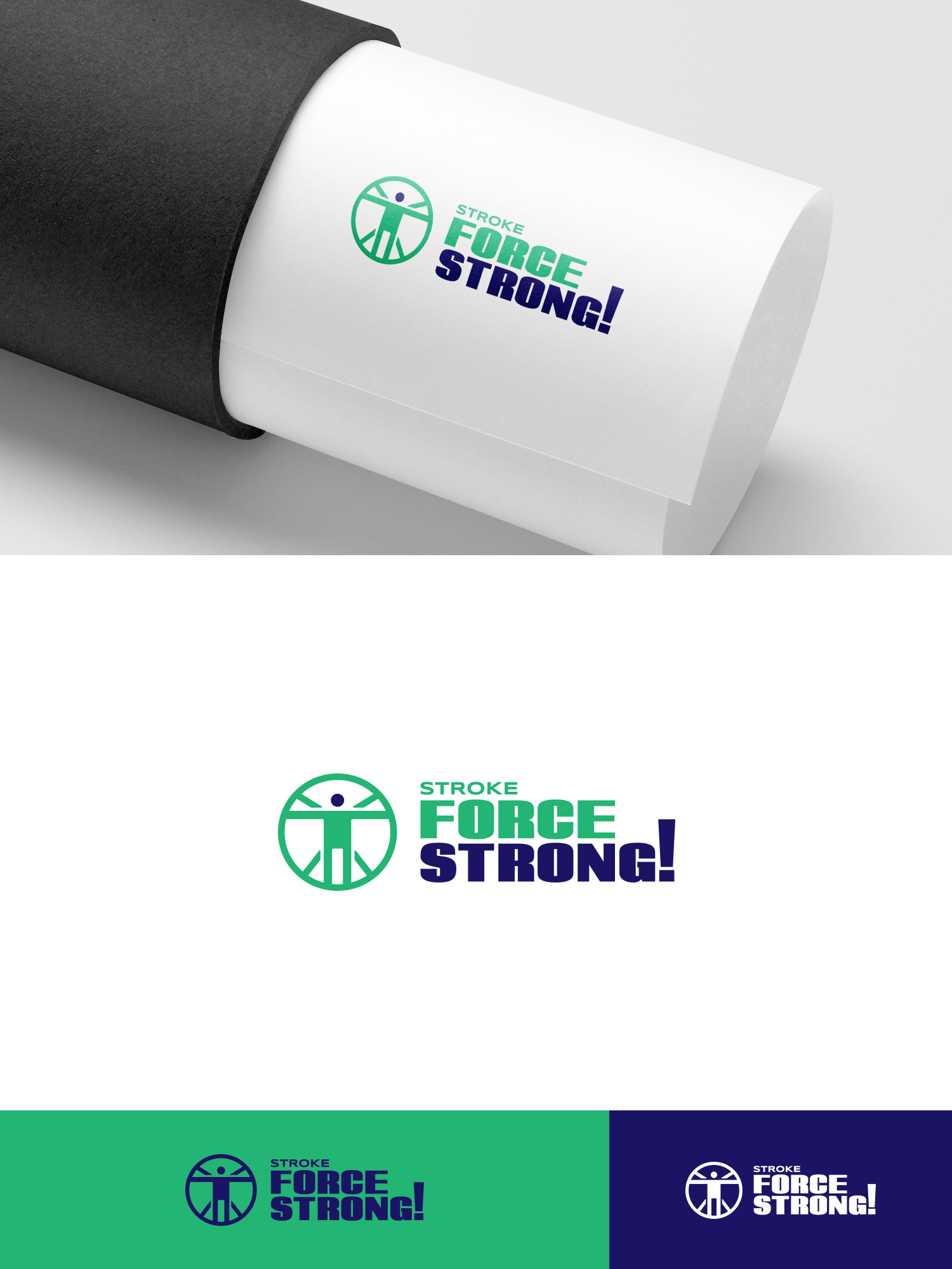 Logo Design by Oleksandr Tovarkov for Stoke Force Strong Inc. | Design #27798674
