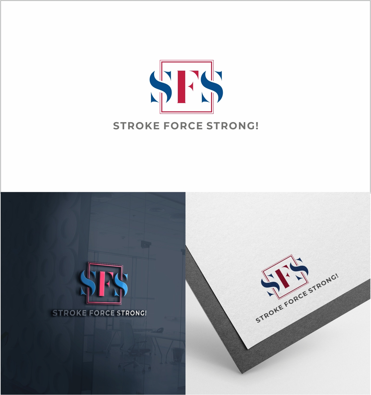 Logo Design by Dave Paresh for Stoke Force Strong Inc. | Design #27787637