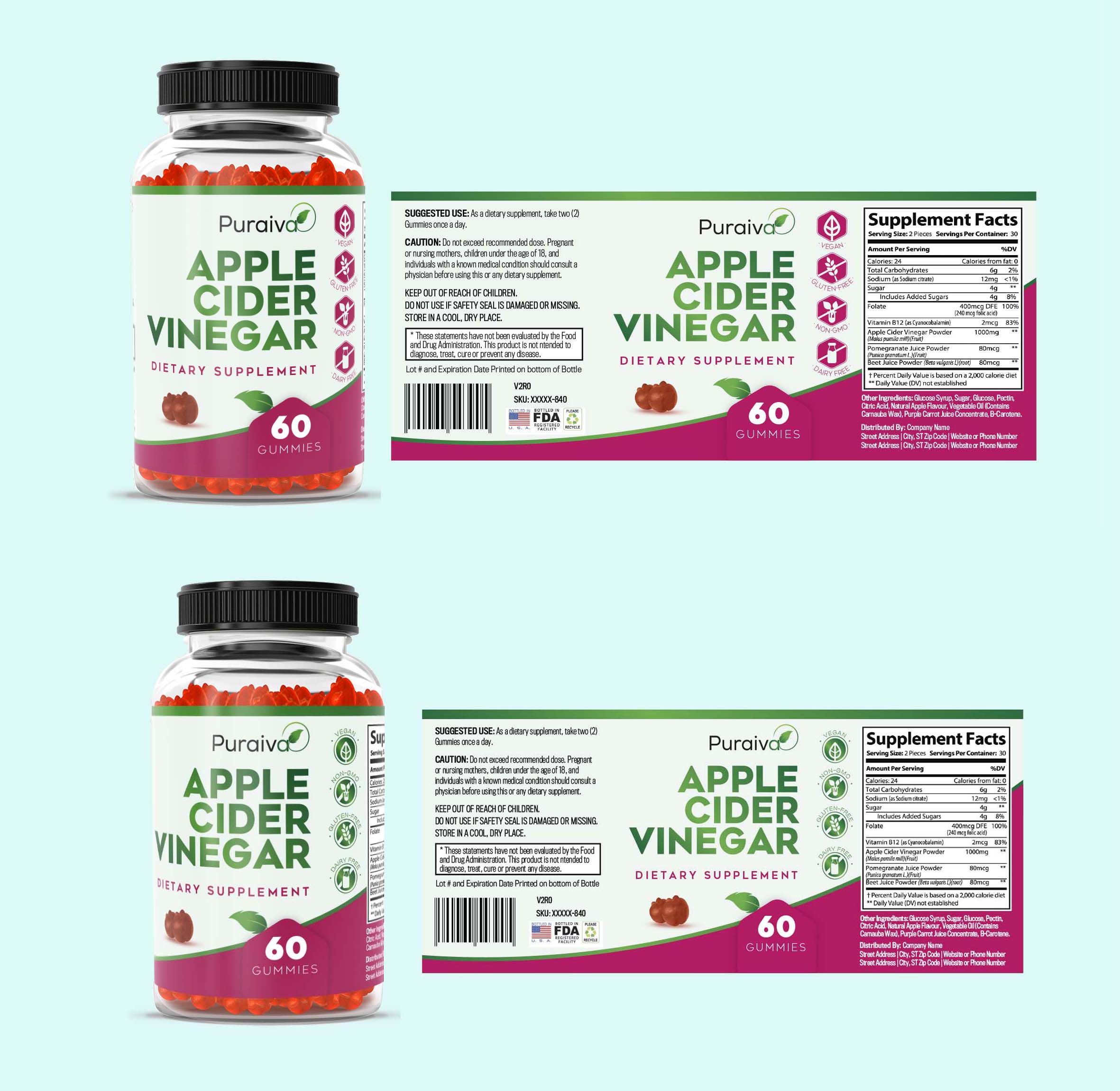 Label Design by 68_Design for this project | Design #27797085