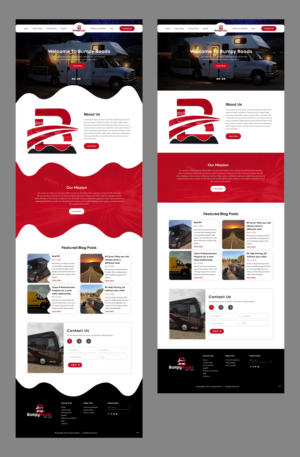 Web Design by pb for BumpyRoads RV | Design: #27826421