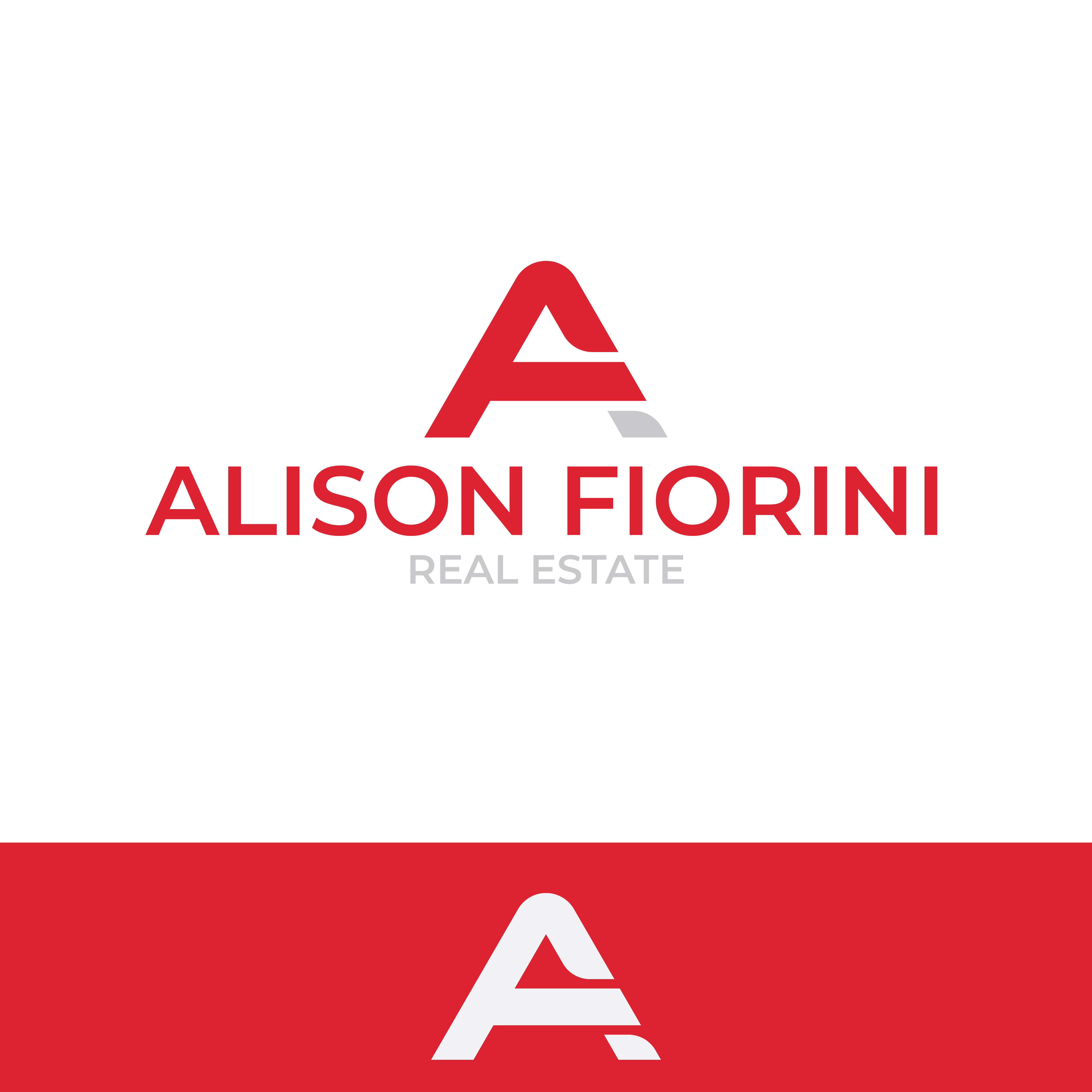 Diseño de Logo por MadiCreative. para Alison Fiorini Real Estate  | Diseño #27792080