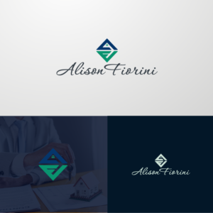 Logo Design by KNRGN for Alison Fiorini Real Estate  | Design: #27800022
