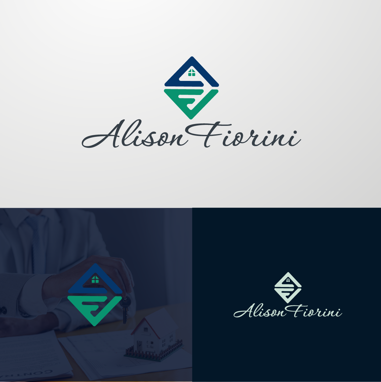Diseño de Logo por KNRGN para Alison Fiorini Real Estate  | Diseño #27800073