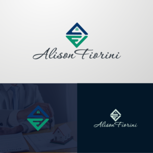 Logo Design by KNRGN for Alison Fiorini Real Estate  | Design: #27800073