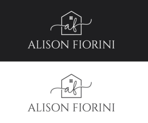 Logo Design by Danial07 for Alison Fiorini Real Estate  | Design: #27790096